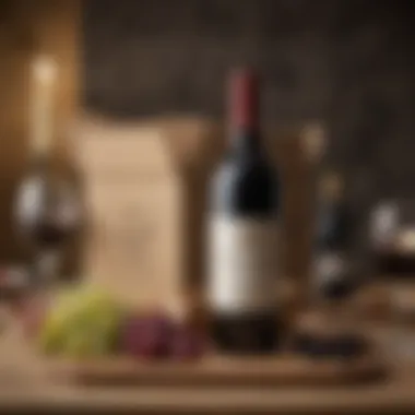 Elegant Wine Subscription Box Elegant wine subscription box ready for gifting