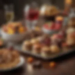 Extravagant party favor showcase