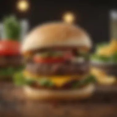 Ranch-Seasoned Hamburger A succulent hamburger seasoned with ranch spices