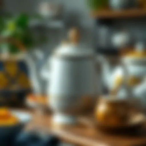 Diverse Designs in Teapots Elegant teapot collection showcasing various designs