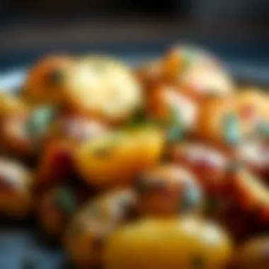 The Perfect Roasted Potatoes with Garlic Golden roasted potatoes glistening with garlic and herbs