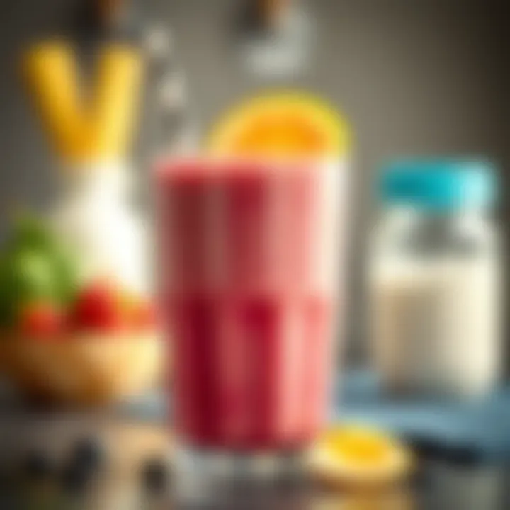 Delicious Smoothie Using Carb-Free Protein Smoothie made with carb-free protein powder