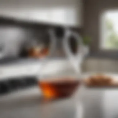 Thermal Carafe in Contemporary Kitchen Thermal carafe in a modern kitchen setting