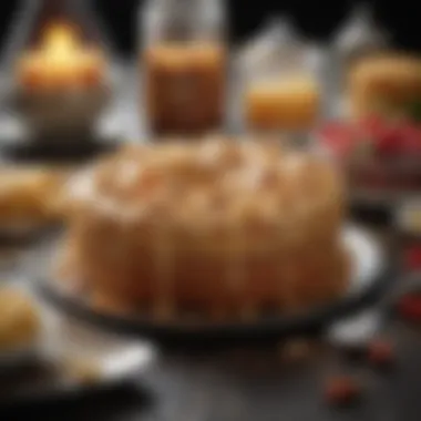 Key Ingredients for Light Cakes An array of ingredients essential for light cake baking