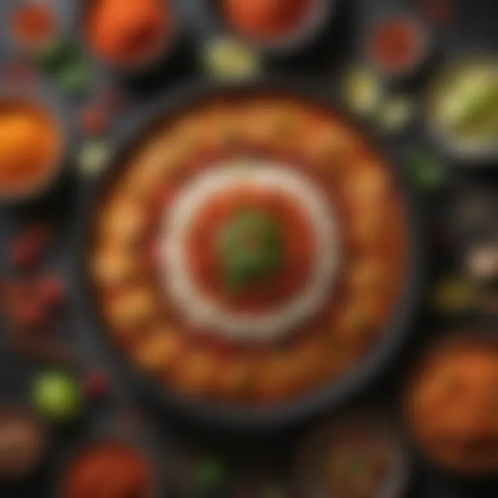 Variety of dishes enhanced with Tajin seasoning