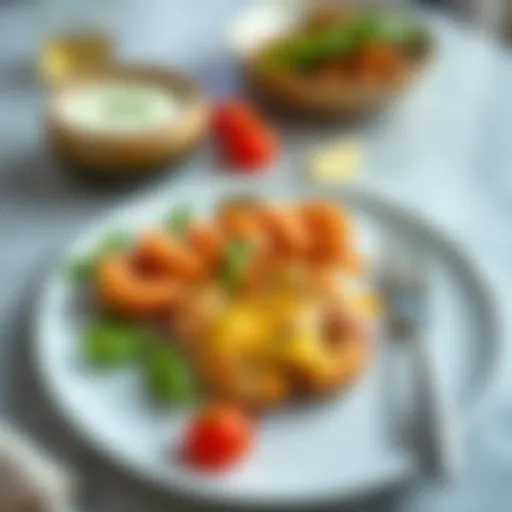 A Beautifully Plated Keto Meal Delicious keto-friendly dish served beautifully