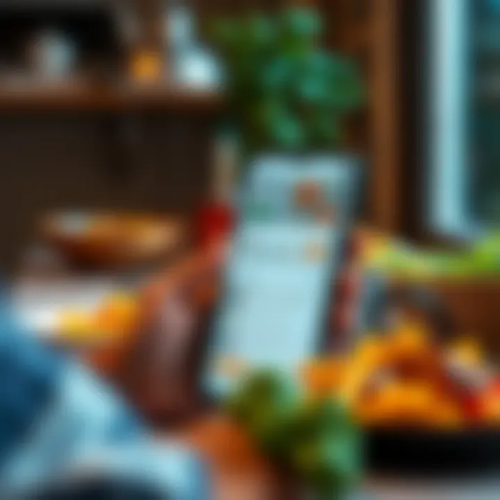 Navigating the Keto Recipe App User-friendly interface of the keto recipe app