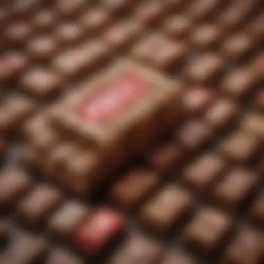International Shipping of Japanese Kit Kat Visual representation of international shipping logistics for Japanese Kit Kat