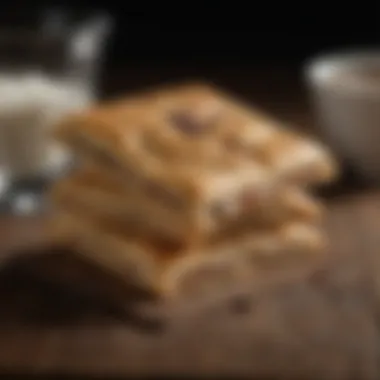 A collection of limited edition Pop Tart flavors highlighted on a rustic wooden table.