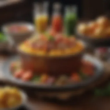 Essence of C Punch Inn: A Culinary Showcase A vibrant dish showcasing the essence of C Punch Inn with colorful ingredients