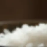 The Unique Granular Texture of Clear Gel Cornstarch Granular texture of clear gel cornstarch