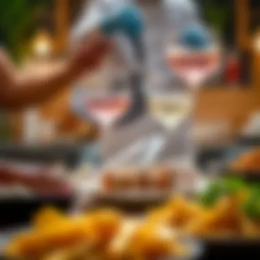 Creative meal presentation using Tyson kits