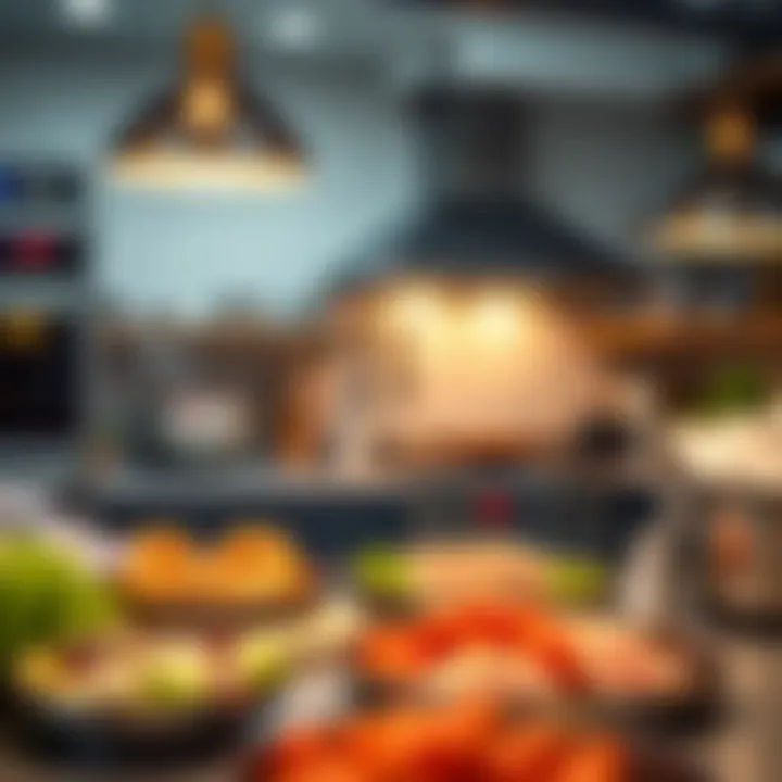 A well-organized kitchen incorporating Tyson kits for efficiency