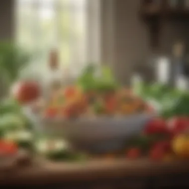 Nutritional Advantages of Vegan Diets Nutritional benefits of a plant-based diet visually represented