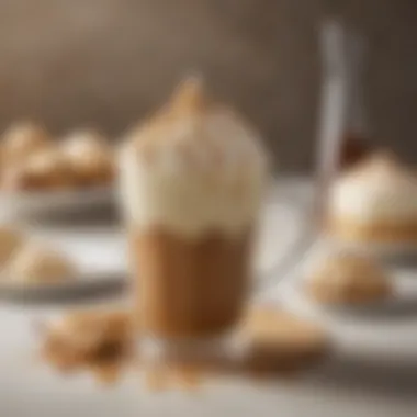 Dessert Made with Caramel Macchiato Creamer A delightful dessert recipe featuring Caramel Macchiato Creamer