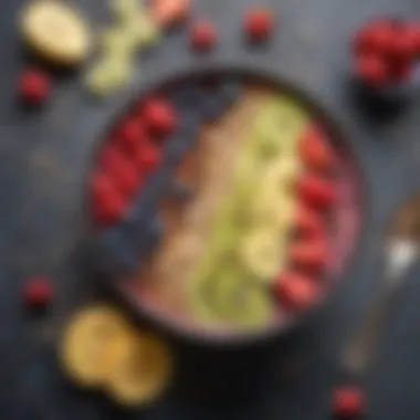 Nutrition-Packed Smoothie Bowl A smoothie bowl topped with seeds and berries