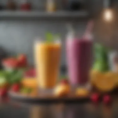 Metabolism-Boosting Smoothie A vibrant smoothie packed with metabolism-boosting ingredients