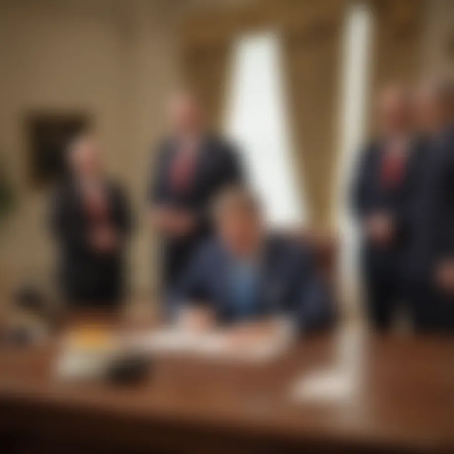 Governor Abbott signing legislative bills