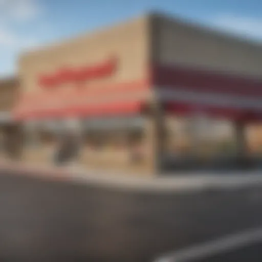 Exterior view of a Grocery Outlet store