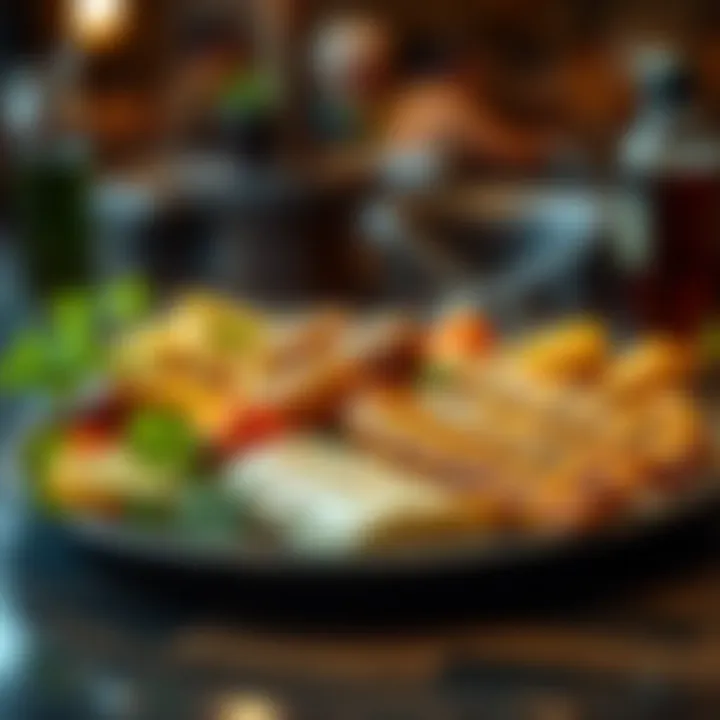 A selection of grilled items on a plate showcasing healthy cooking methods