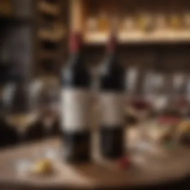 Curated Wine Selection in Phoenix's Elite Restaurants Exceptional wine selection displayed in a premium dining venue
