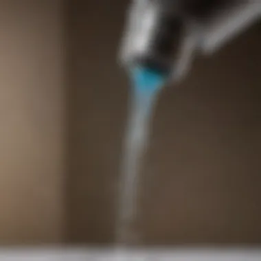 Close-up of a high-quality spray nozzle for optimal functionality