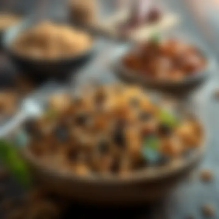 Nutritious Grains for Weight Management A collection of nutritious grains and legumes