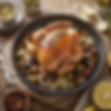 Mediterranean-style baked chicken with olives and feta