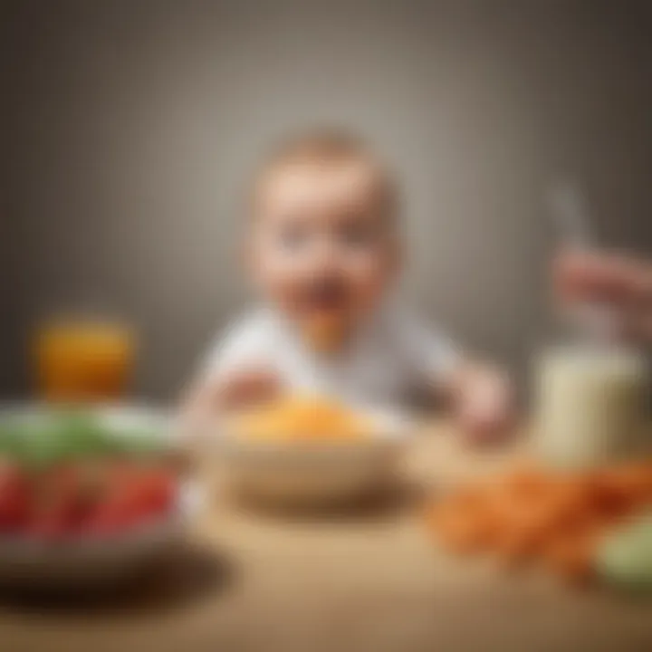 Nutritious pureed food options for infants