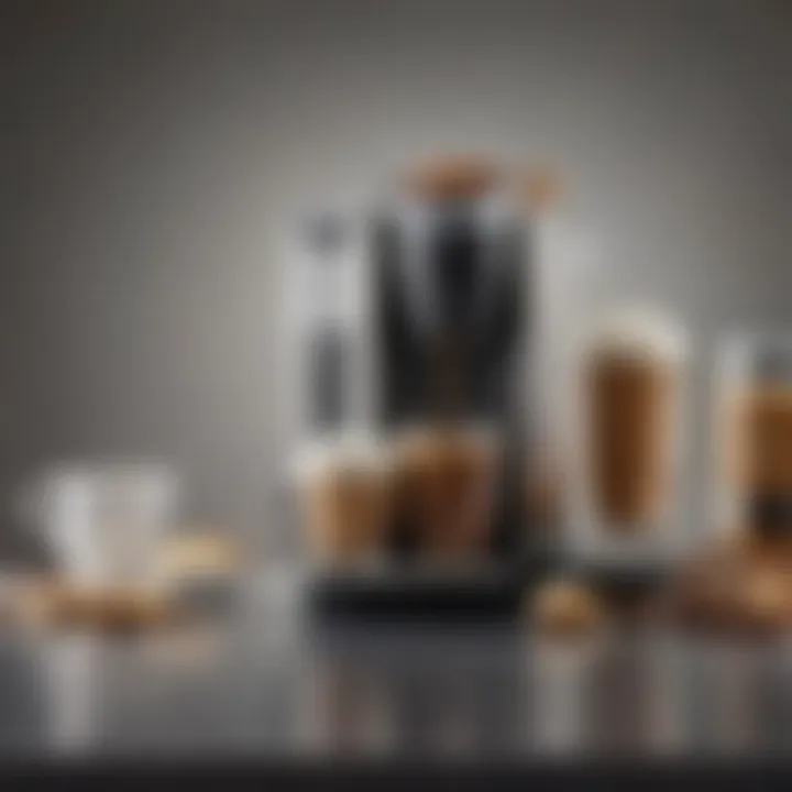 Comparison chart of Keurig Iced Latte Maker and traditional brewing methods