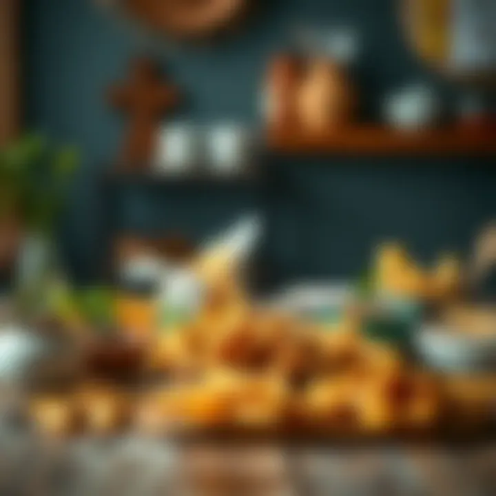 An array of low-carb snacks beautifully arranged on a wooden table