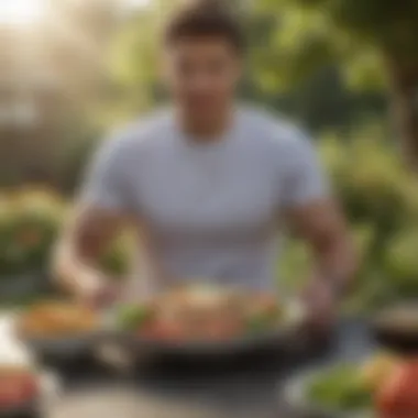 Embracing a Healthy Lifestyle A serene outdoor setting encouraging a healthy lifestyle
