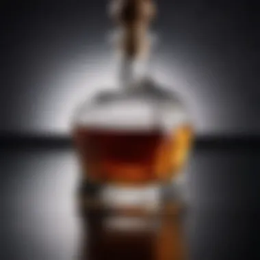 The Complex Color of Maestro Dobel Anejo Close-up of Maestro Dobel Anejo in a glass