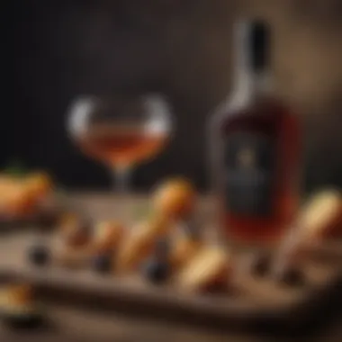 Gourmet Pairings with Maestro Dobel Anejo Maestro Dobel Anejo alongside gourmet pairings