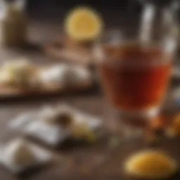 A selection of premium tea bags for brewing sweet tea