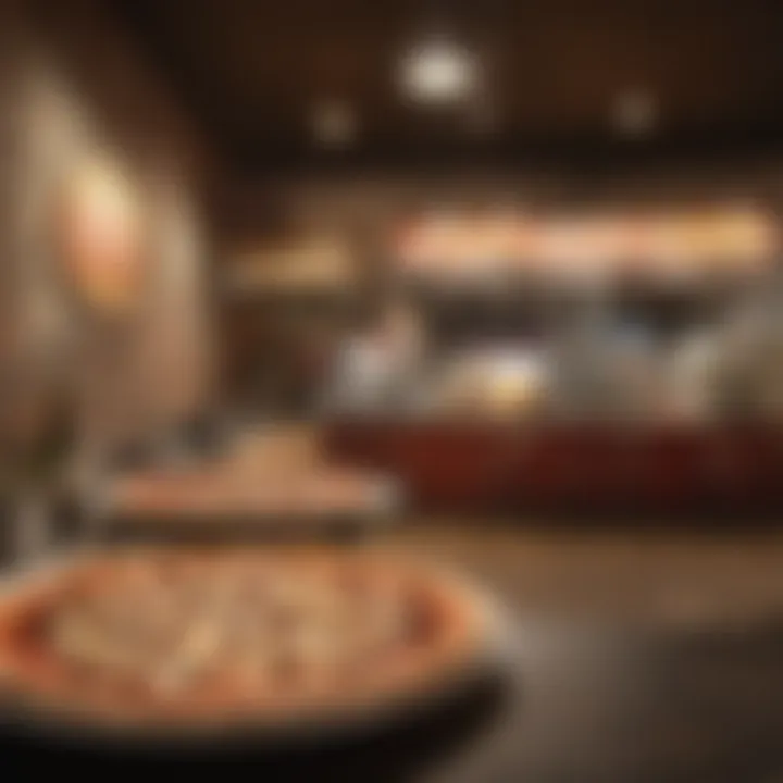 The inviting interior of Massey's Pizza