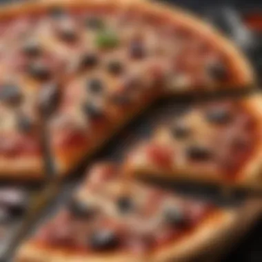Unique Pizza Offerings at Massey's A delicious slice of unique pizza with fresh toppings