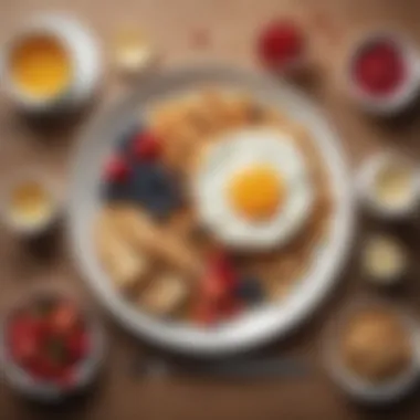 Understanding Breakfast Nutrition An infographic illustrating the nutritional benefits of different breakfast foods