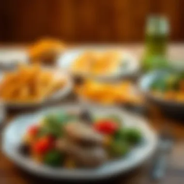 Culinary Creativity in Weekly Meals A beautifully plated meal showcasing a weekâs worth of meal prep creativity