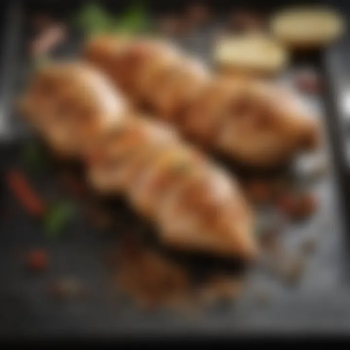 Close-up of aromatic spices used in McCormick One Sheet Pan Chicken.