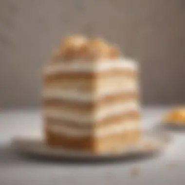 A Slice of Milk Bar Birthday Cake with Rich Layers