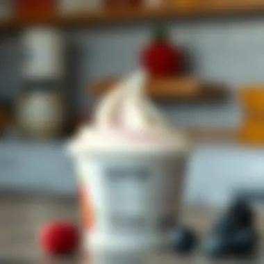 Understanding Nutritional Information Nutritional label of frozen yogurt