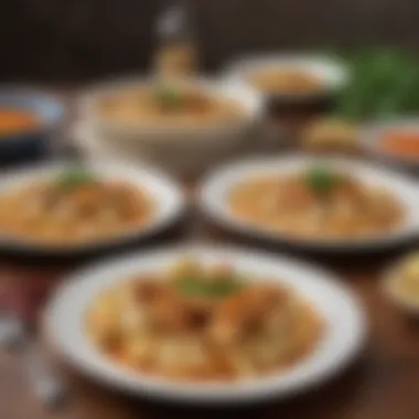 Versatile Bacalao Dishes A beautifully arranged platter of bacalao dishes showcasing its versatility
