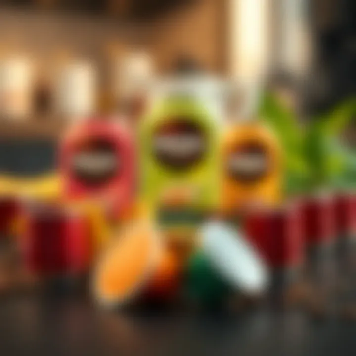 Diverse Blends for Every Taste A variety of Nescafe capsule blends showcasing rich flavors