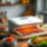 Nesco vacuum sealer showcasing its compact design