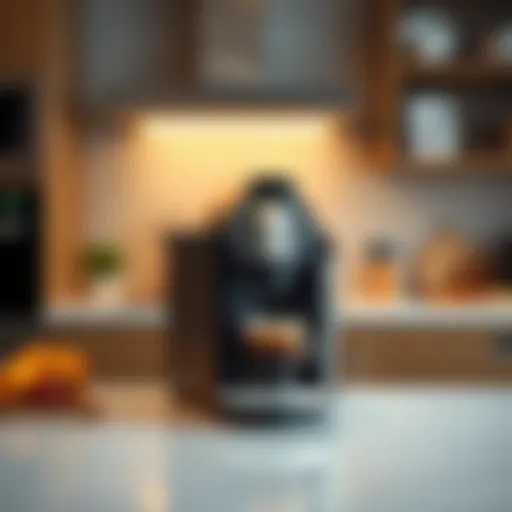 Nespresso Original Line Machine in Stylish Kitchen Nespresso Original Line machine in a modern kitchen setting