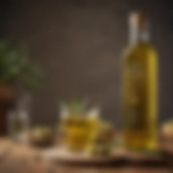 Graph depicting olive oil market trends