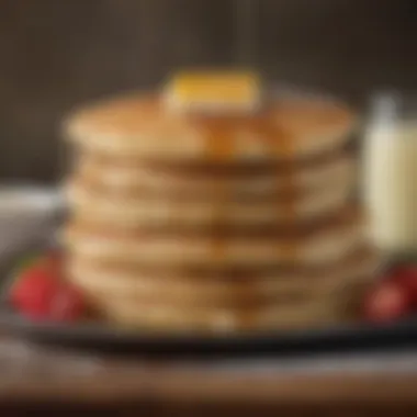 Batter Matters: The Key to Fluffy Pancakes Close-up of pancake batter consistency