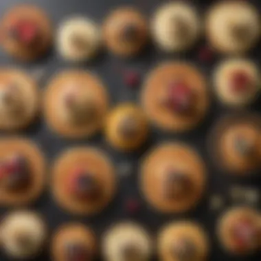 Diverse Pancake Delights: A Culinary Showcase Variety of pancake types with toppings