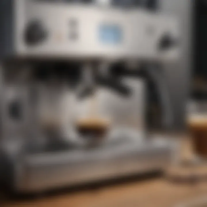 User-friendly maintenance routine for Philips Saeco espresso machines.